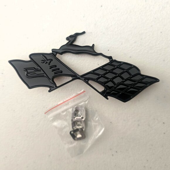 1961 Chevrolet Impala Die Cast Rear Quarter Panel Emblem 61 Chevy NEW - Picture 2 of 3